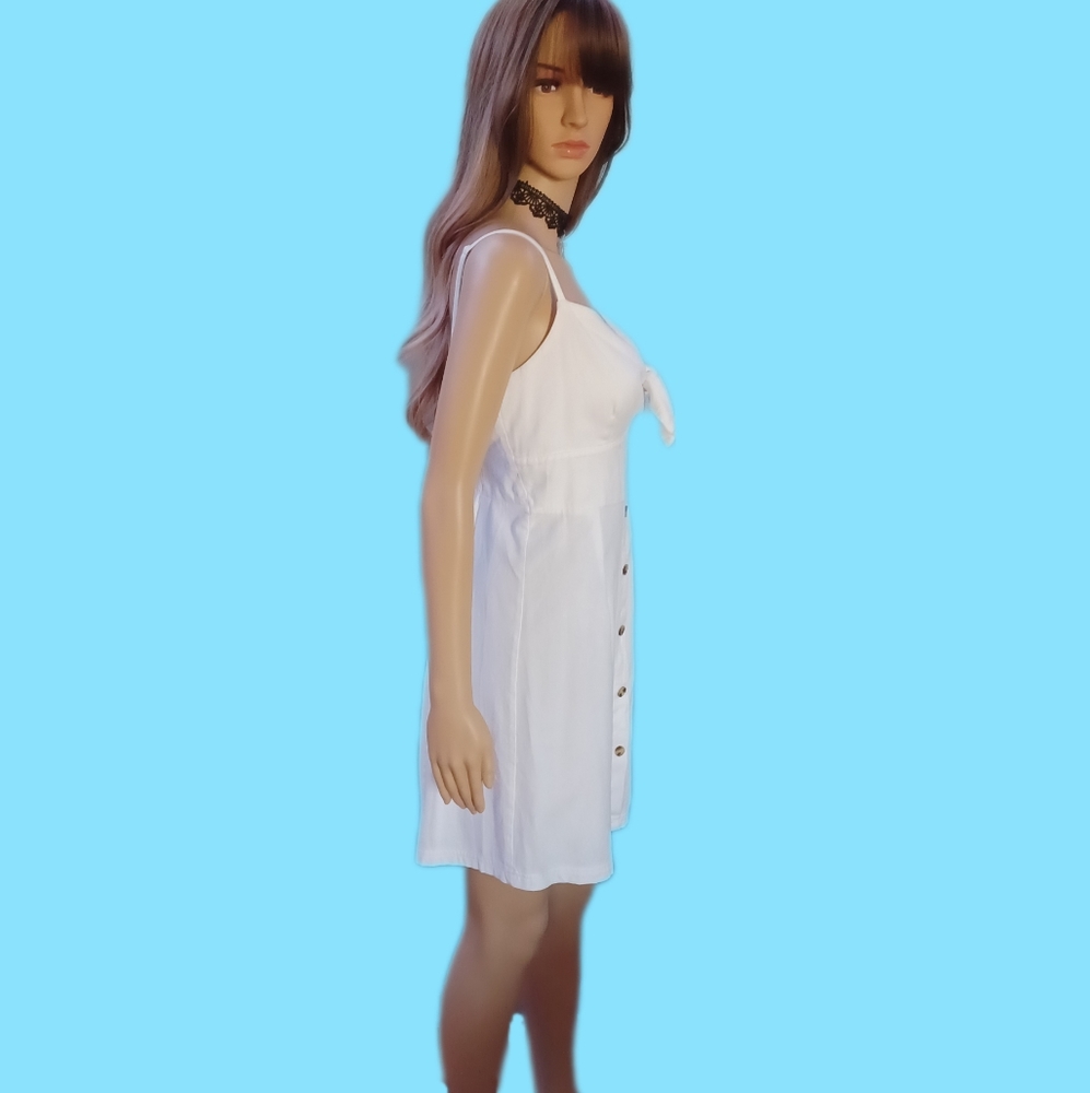NEW Rosie Harlow spring cotton tie front dress XXL, XL or L - Picture 5 of 12